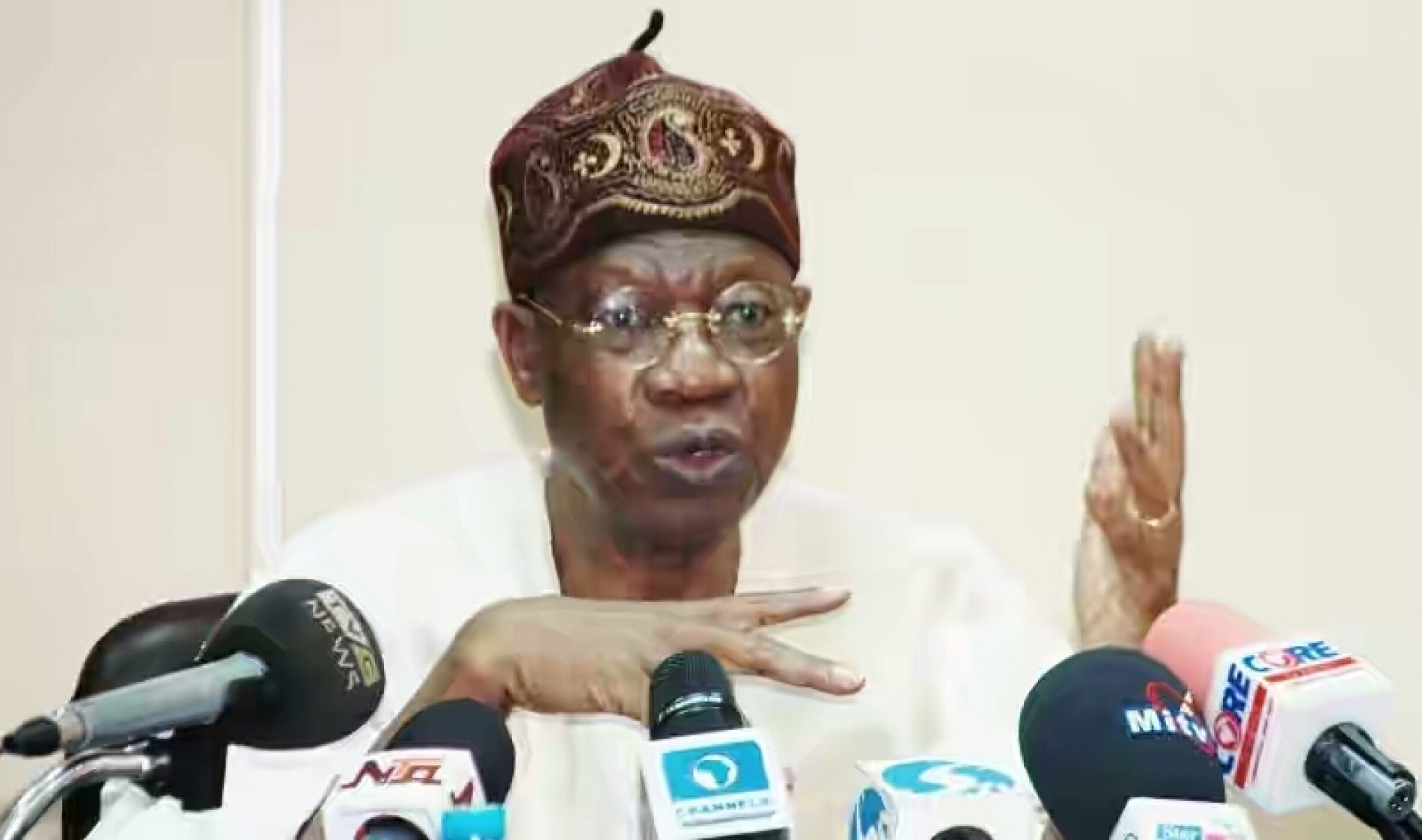 Any programme to be consumed by Nigerians must be produced in Nigeria- Lai Mohammed insists