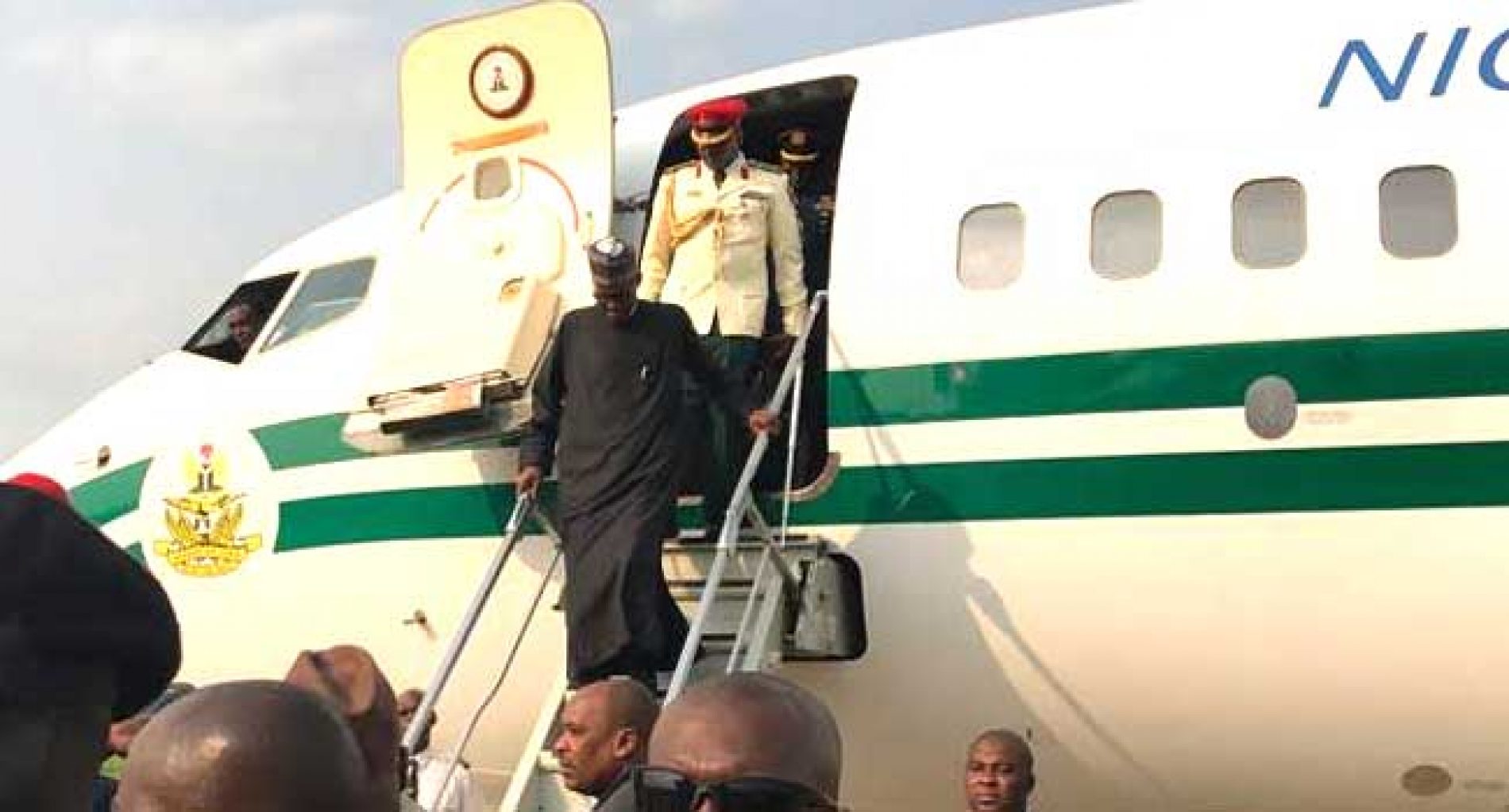 President Buhari Returns To Nigeria