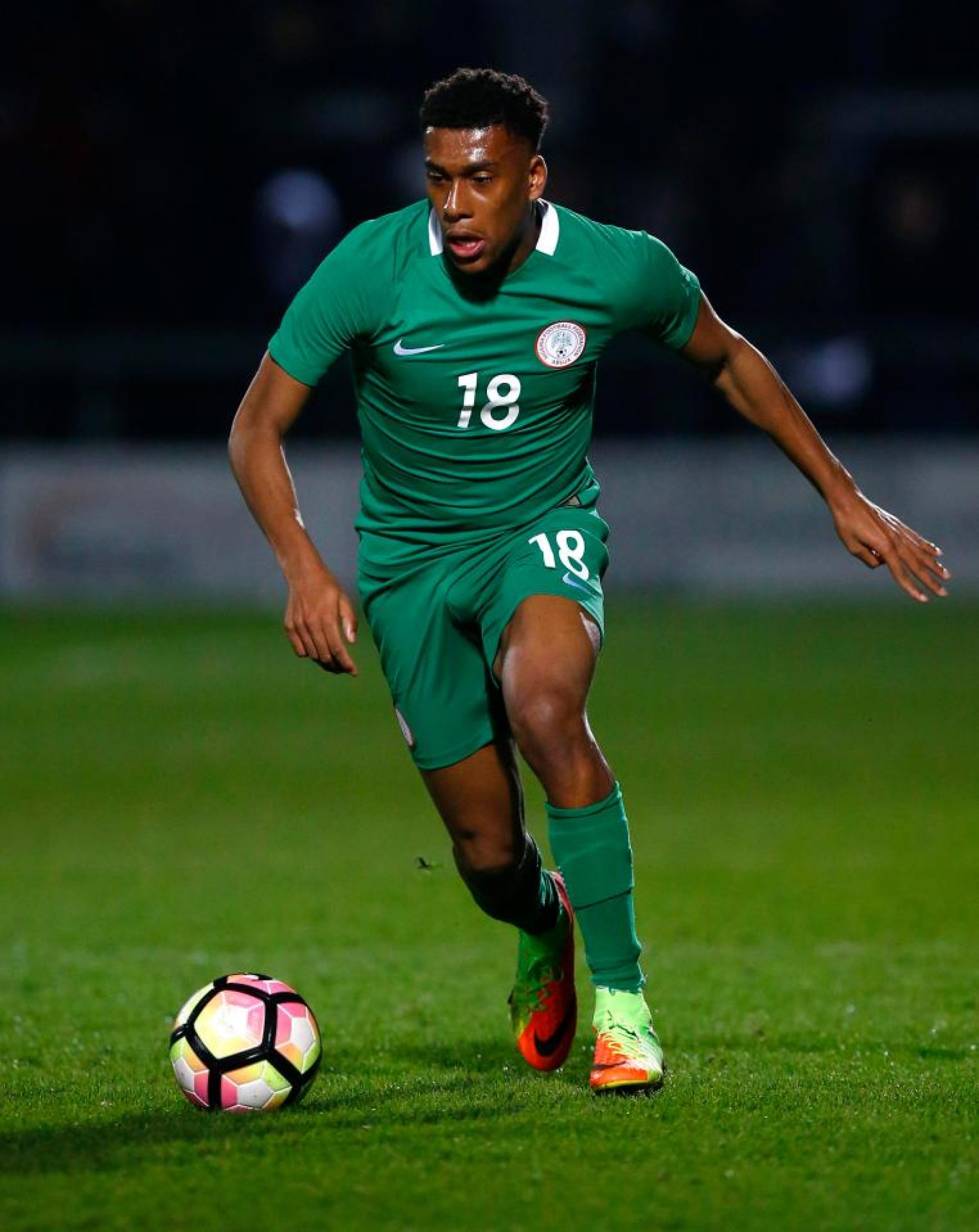 Victory: With Alex Iwobi magical strike, Nigeria become first African team to qualify for 2018 World Cup.