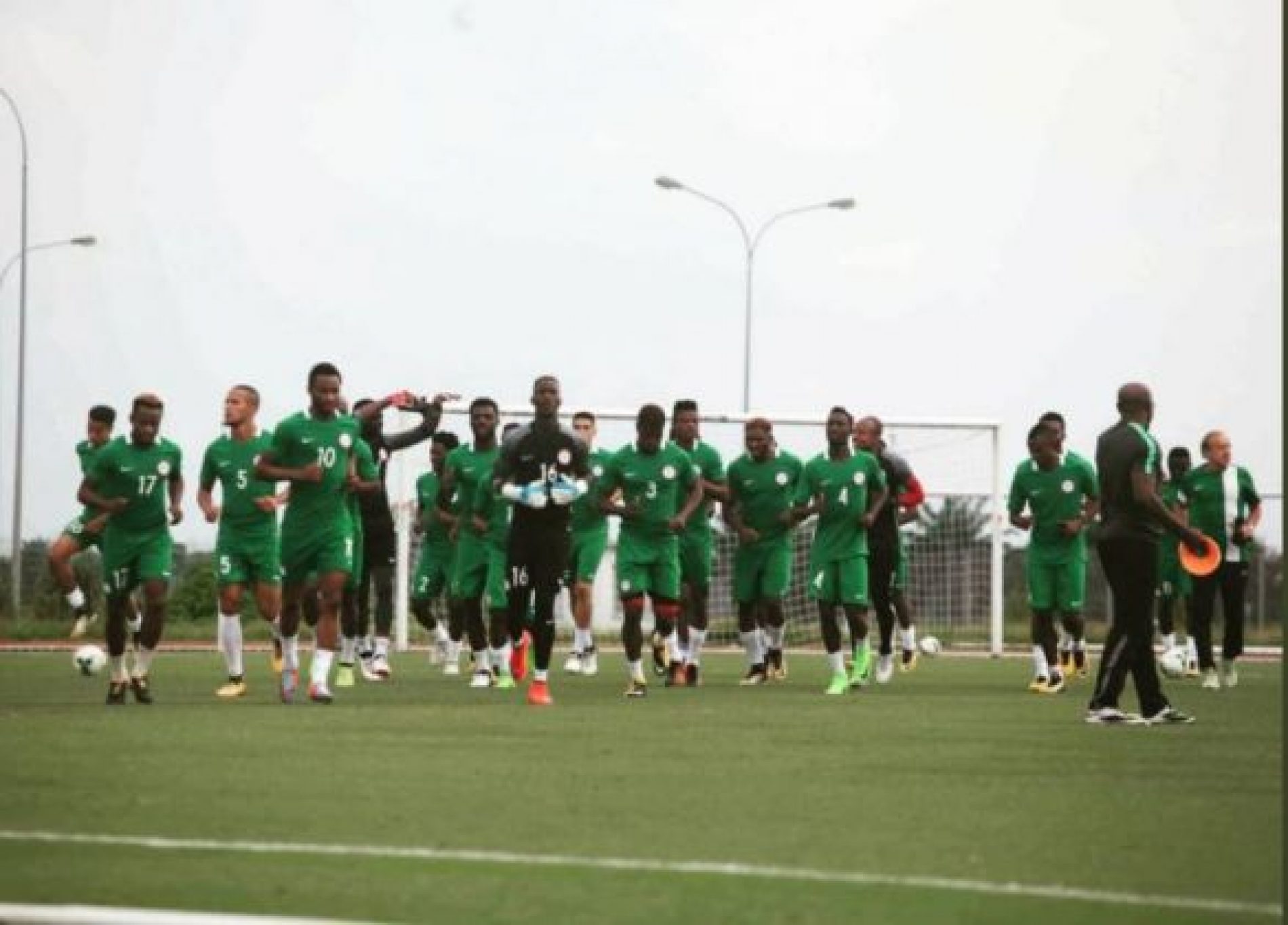 All is now set for today’s 2018 FIFA World Cup qualifier between the Super Eagles and Algeria.