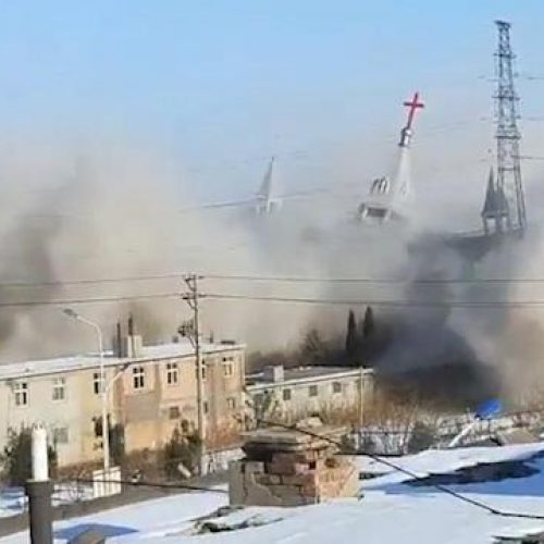 China’s Mega-Church Suffers Violence, church demolished
