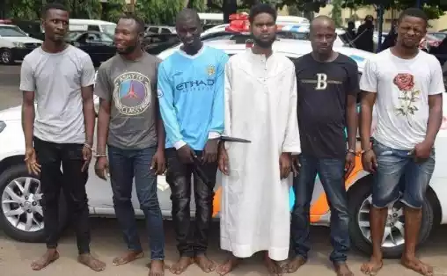 Police arrest cyber crime suspects who transfer funds from stolen sim cards