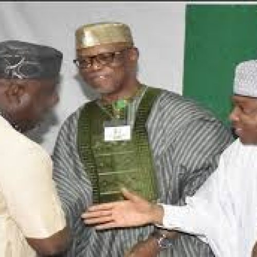 Rochas Okorocha Congratulates Chief Oyegun, APC NWC Members