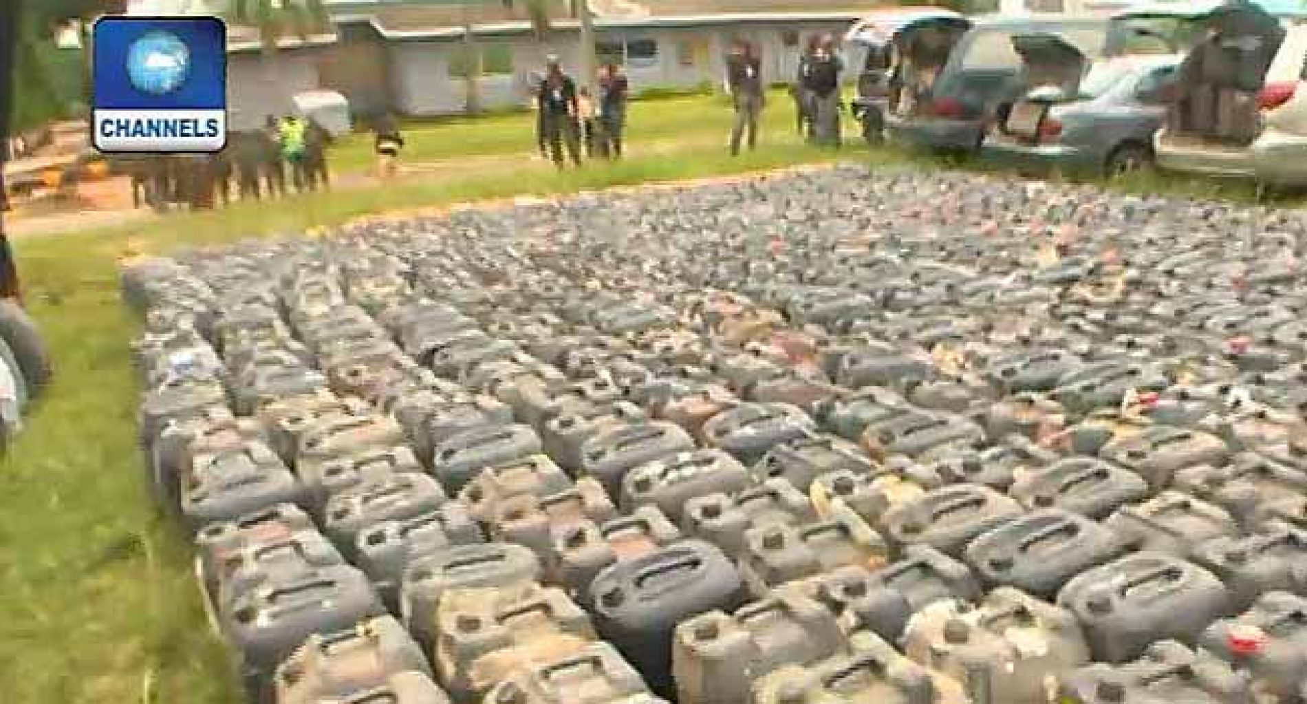 Pipeline Vandalism: Over 500 Jerry Cans Of Fuel, Vehicles Recovered