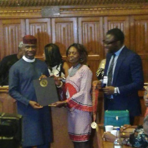 Uche Nwosu bags African Achievers Award in UK