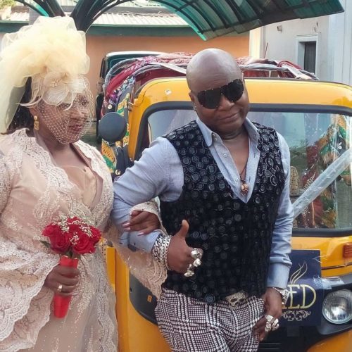 Charlyboy officially weds wife, Diane after 40 years, says mother insisted