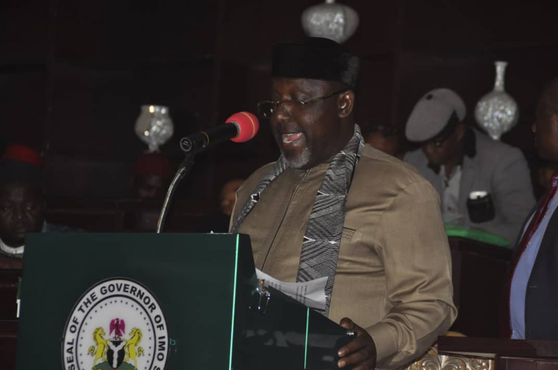 Gov Okorocha presents N276 Billion 2019 Budget, tags it budget of Consolidation…