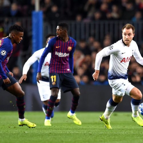 Champions League: Barca, liverpool, Spurts Advances; Inter, Napoli Crash Out.