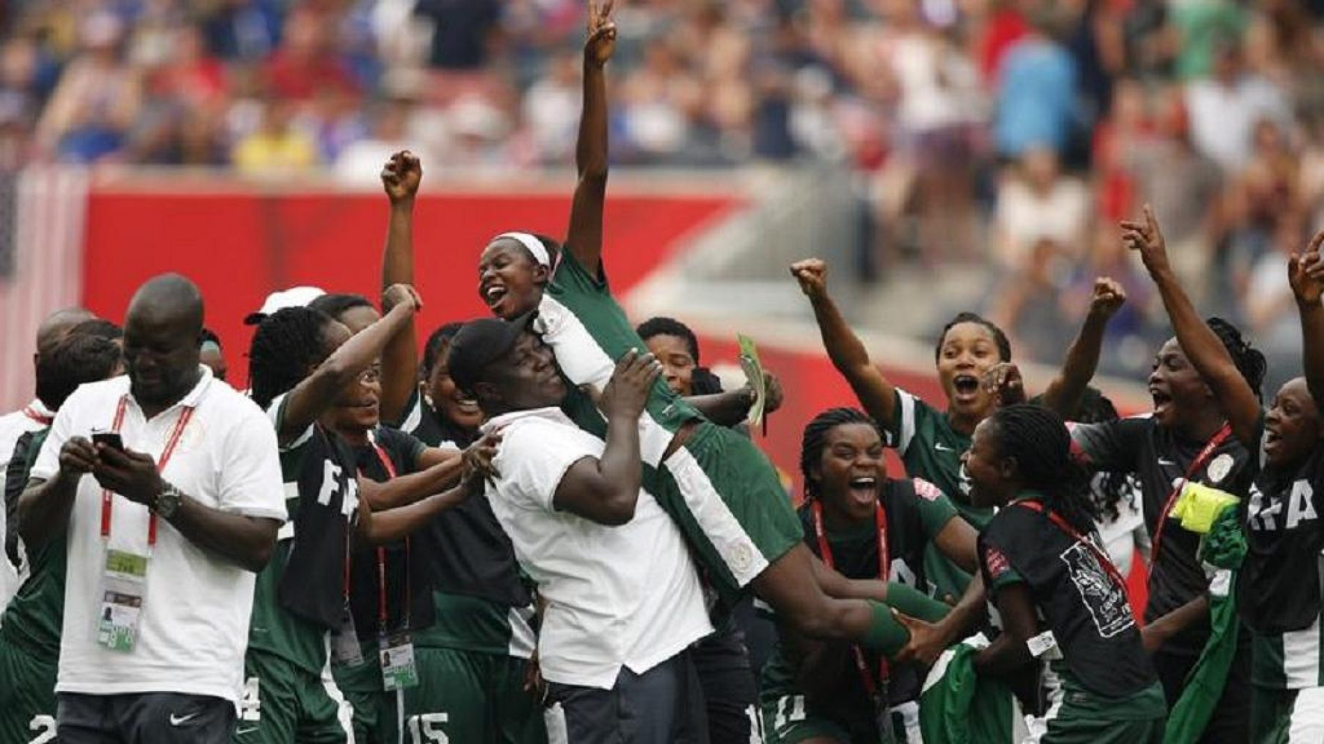 Nigeria’s Super Falcons Defeat South Africa Win AWCON