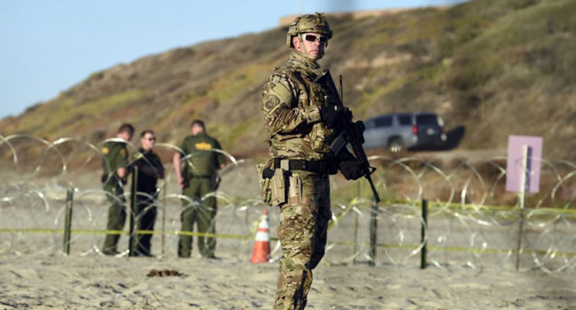 Trump Renews Calls For US Border Wall After French Attack