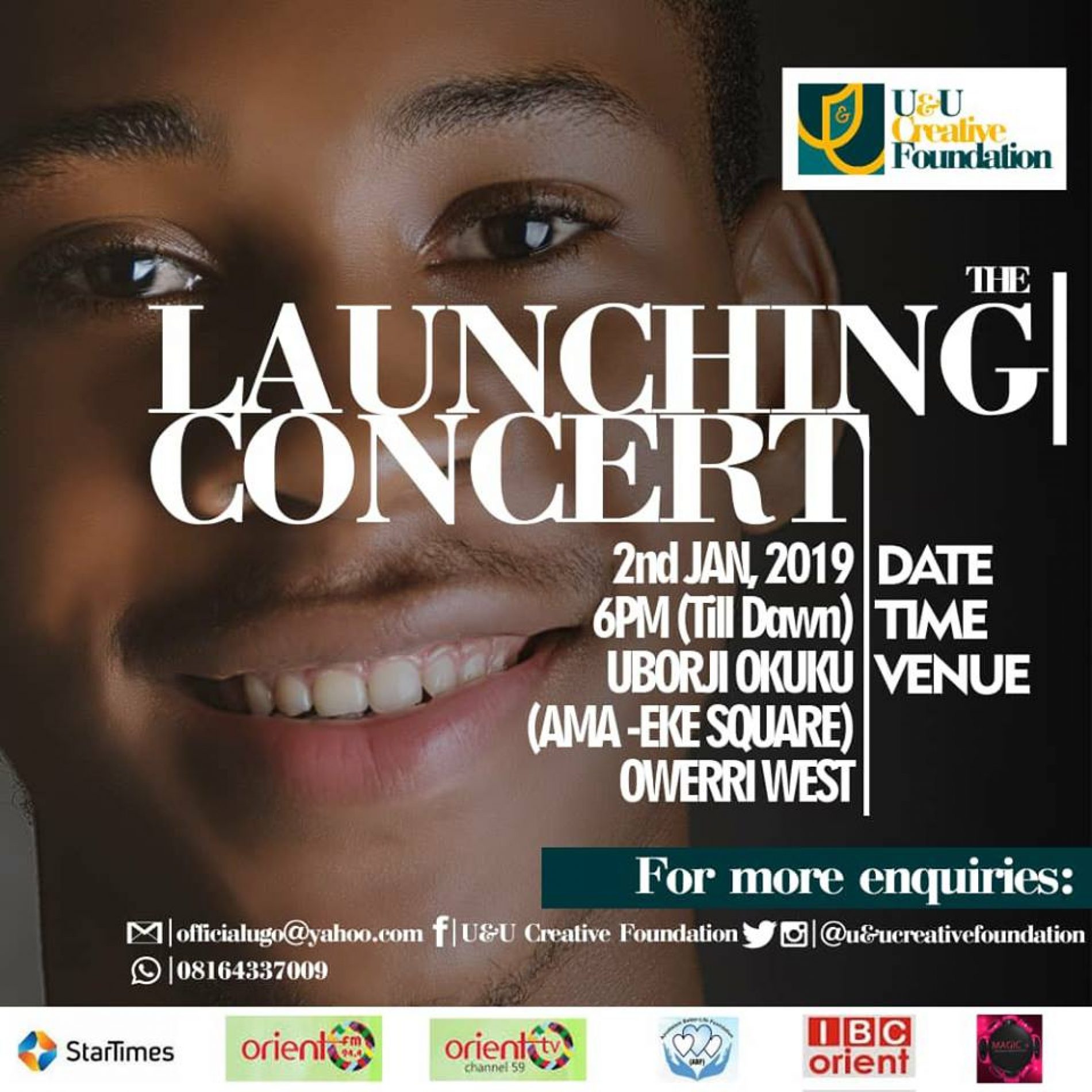 Ugo Pluto Unveils Creative Foundation, set to Empower Imo Youths