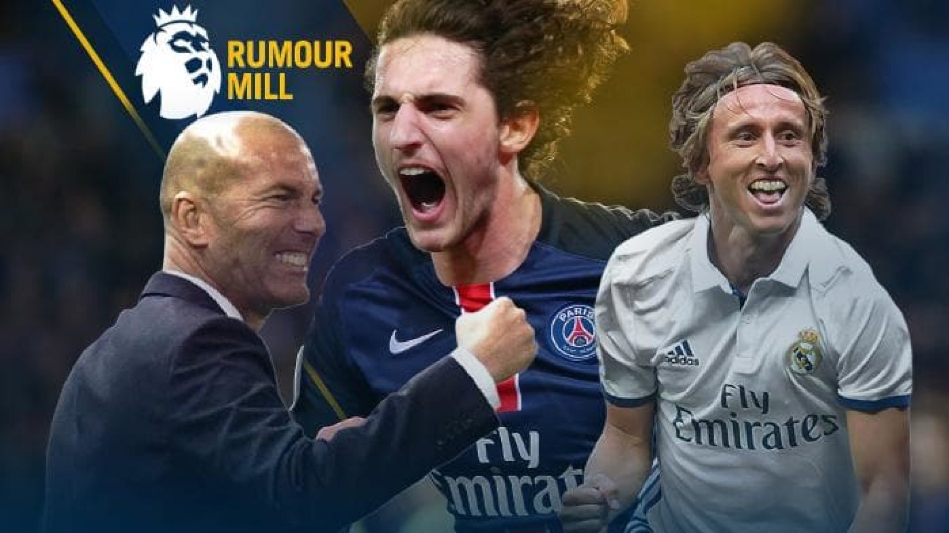 Zinedine Zidane eyes Manchester United job, Adrien Rabiot close to January move, Antonio Conte and Luka Modric on Inter’s radar