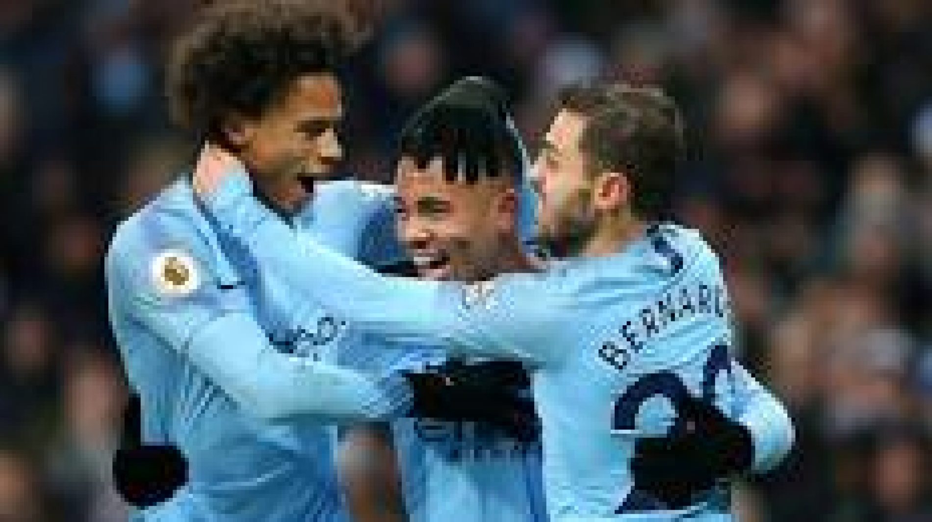 Sterling, Jesus on target as Manchester City thrash Everton 3-1 at Etihad Stadium