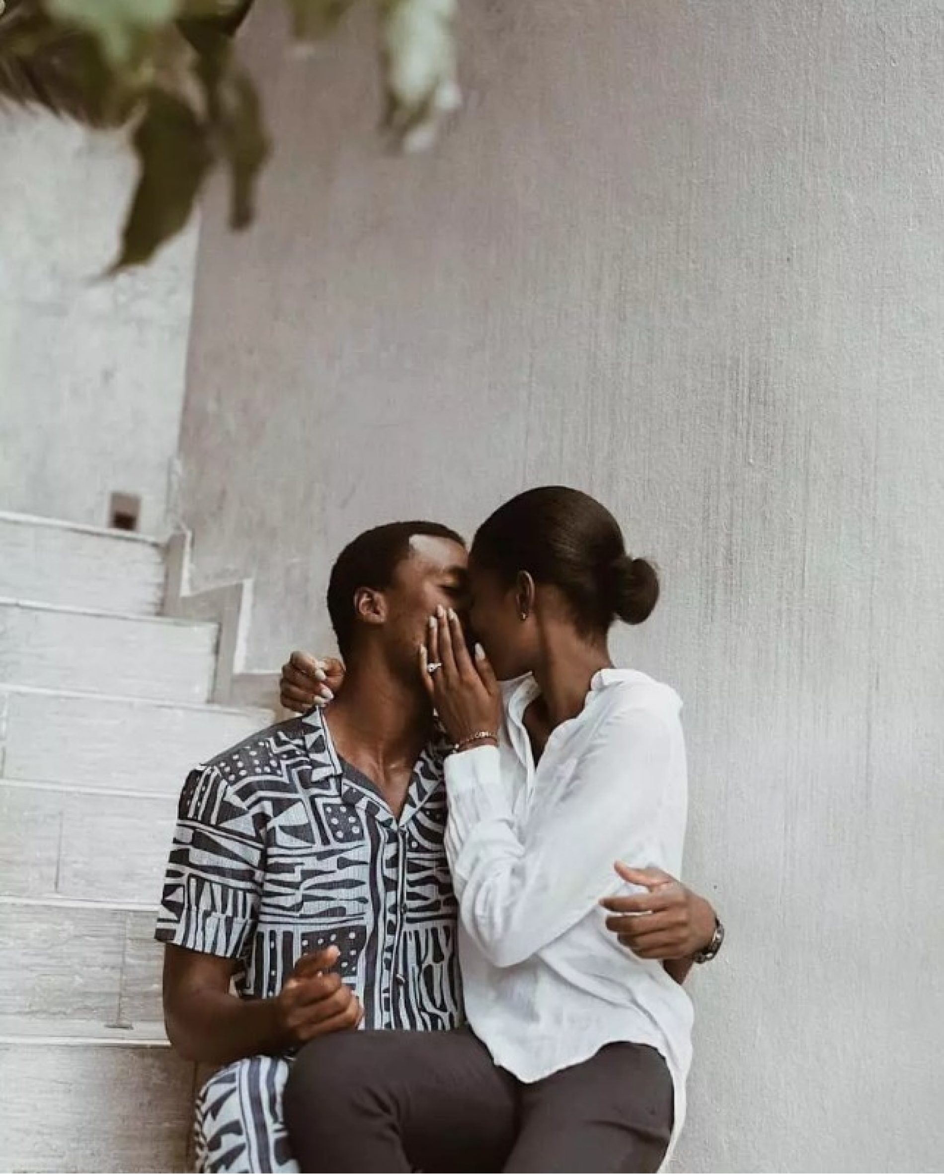 Actor Akah Nnani & Girlfriend Claire Set To Tie Knots