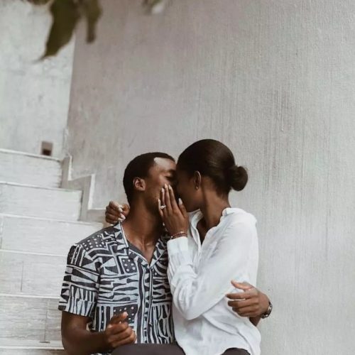 Actor Akah Nnani & Girlfriend Claire Set To Tie Knots