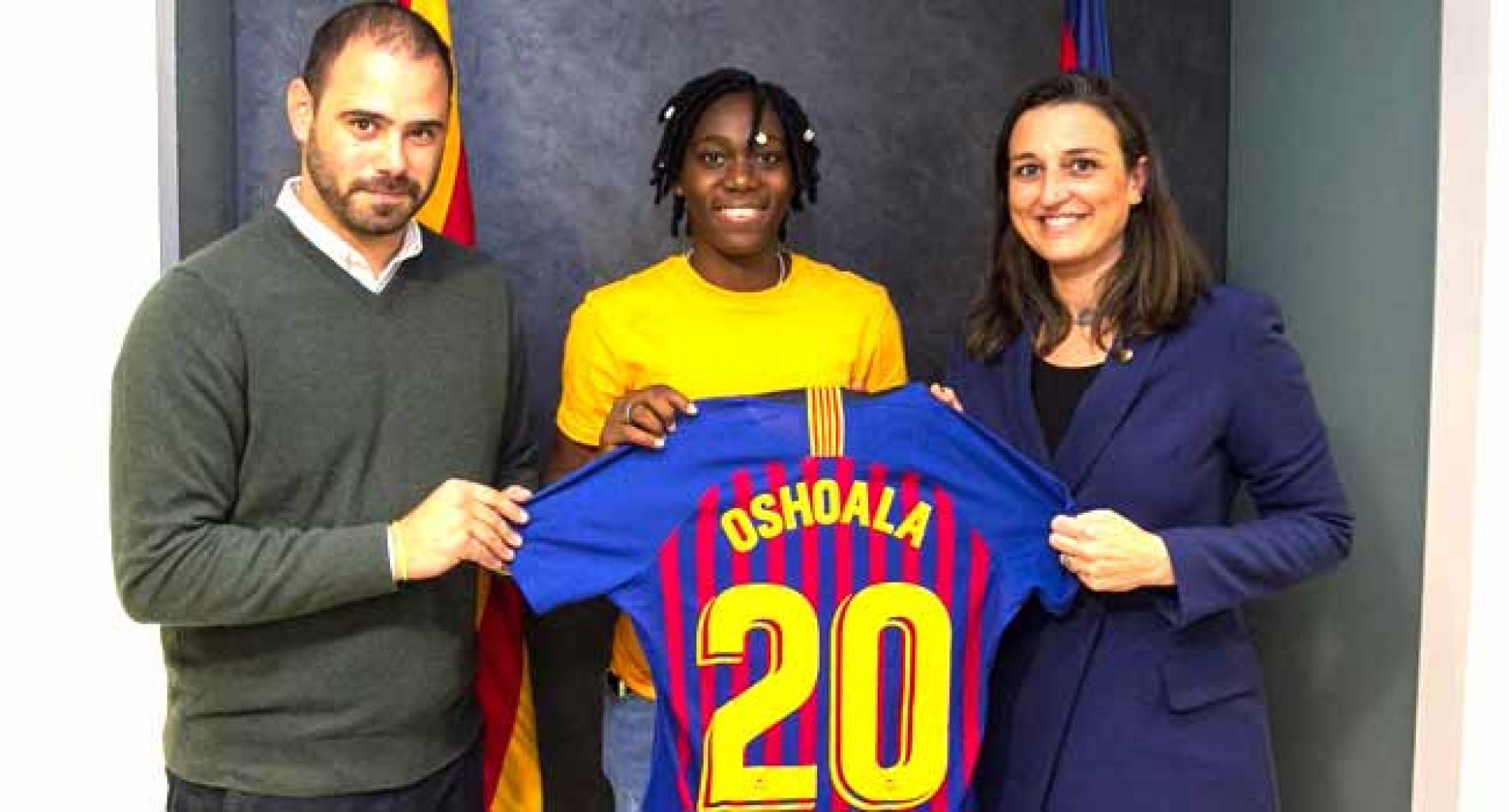 Nigeria’s Asisat Oshoala Joins Barcelona On Loan