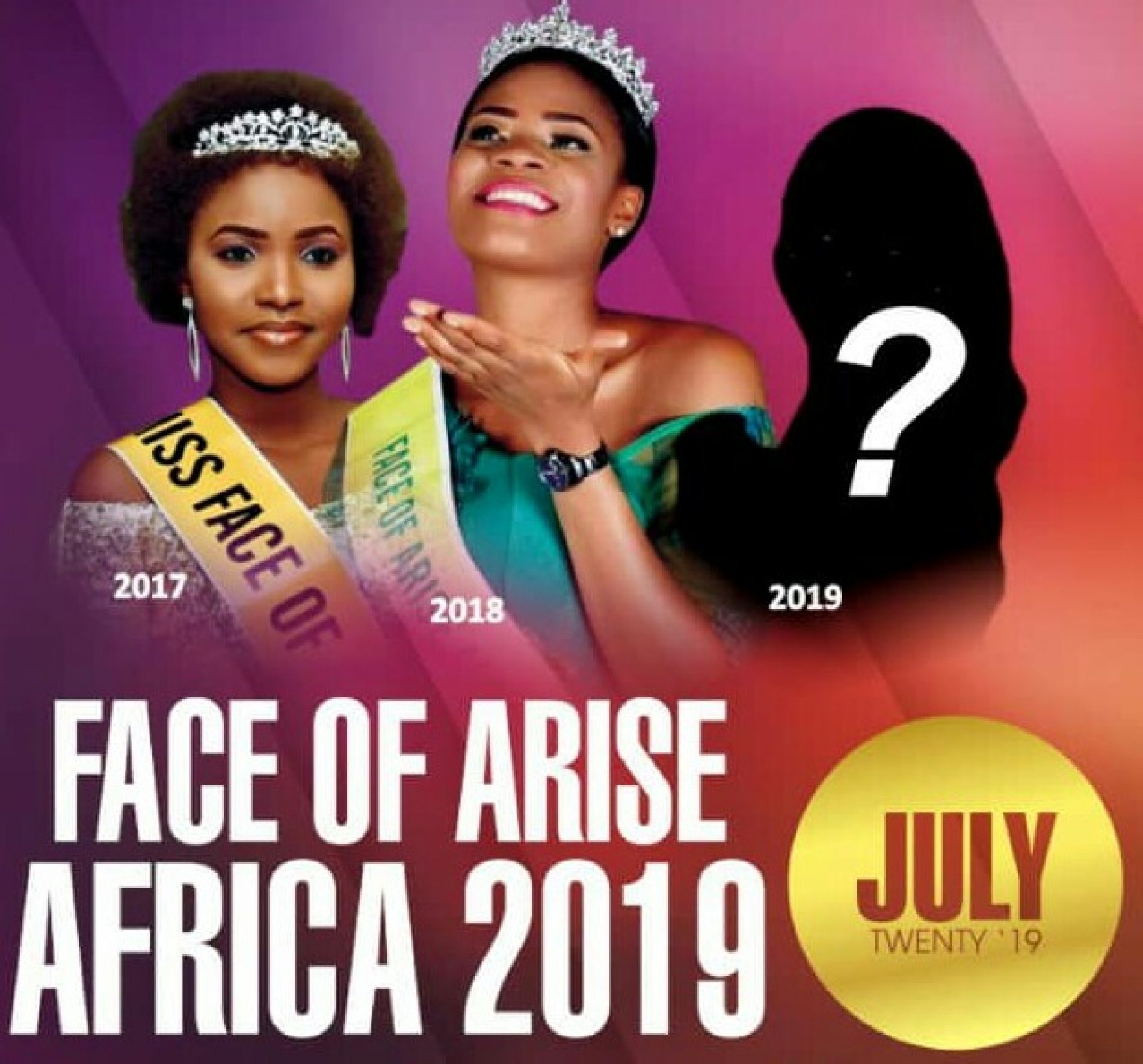 Face of Arise Africa Pageant 2019 to hold in Imo