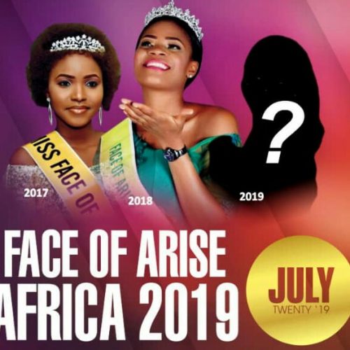 Face of Arise Africa Pageant 2019 to hold in Imo