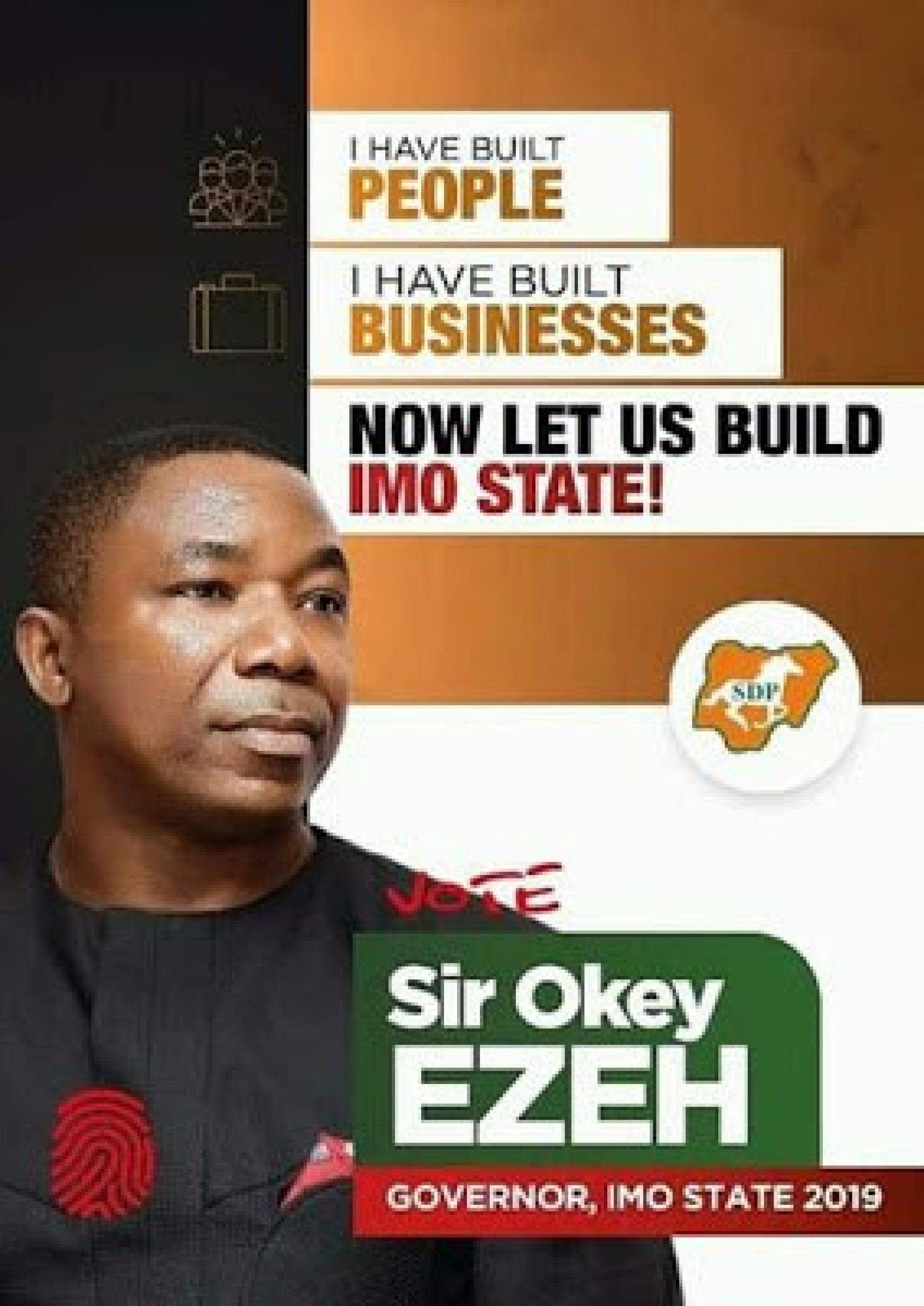 Imo 2019: Job Creation is My Top Priority -Okey Ezeh