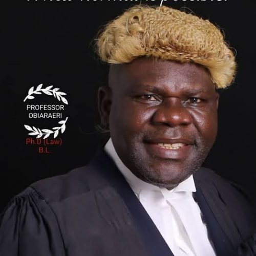 Prof Obiaraeri lauds Supreme Court Judgement in Favour of Nwafor Led Imo APC EXCO
