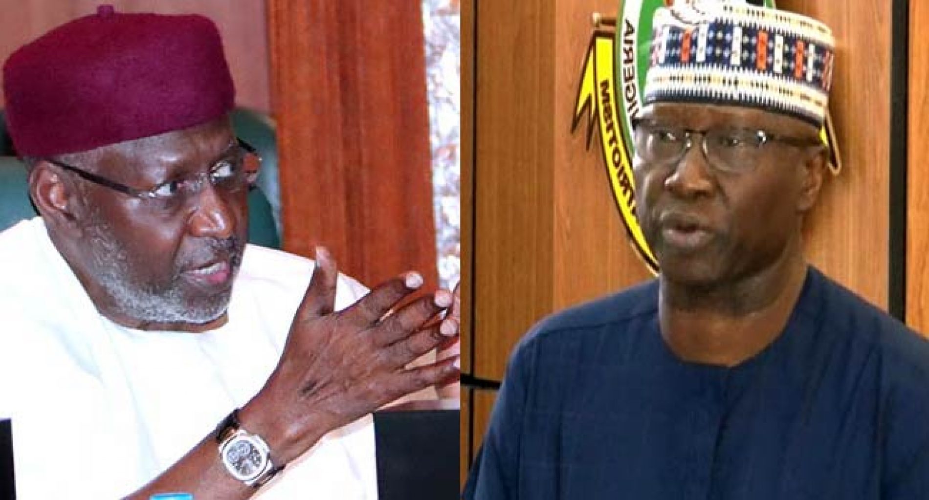 President Buhari Re-Appoints Boss Mustapha, Abba Kyari as SGF, COS