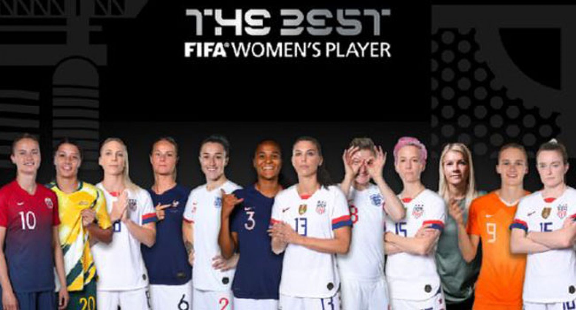 FIFA Releases Shortlist For Best Women’s Player Award 2019