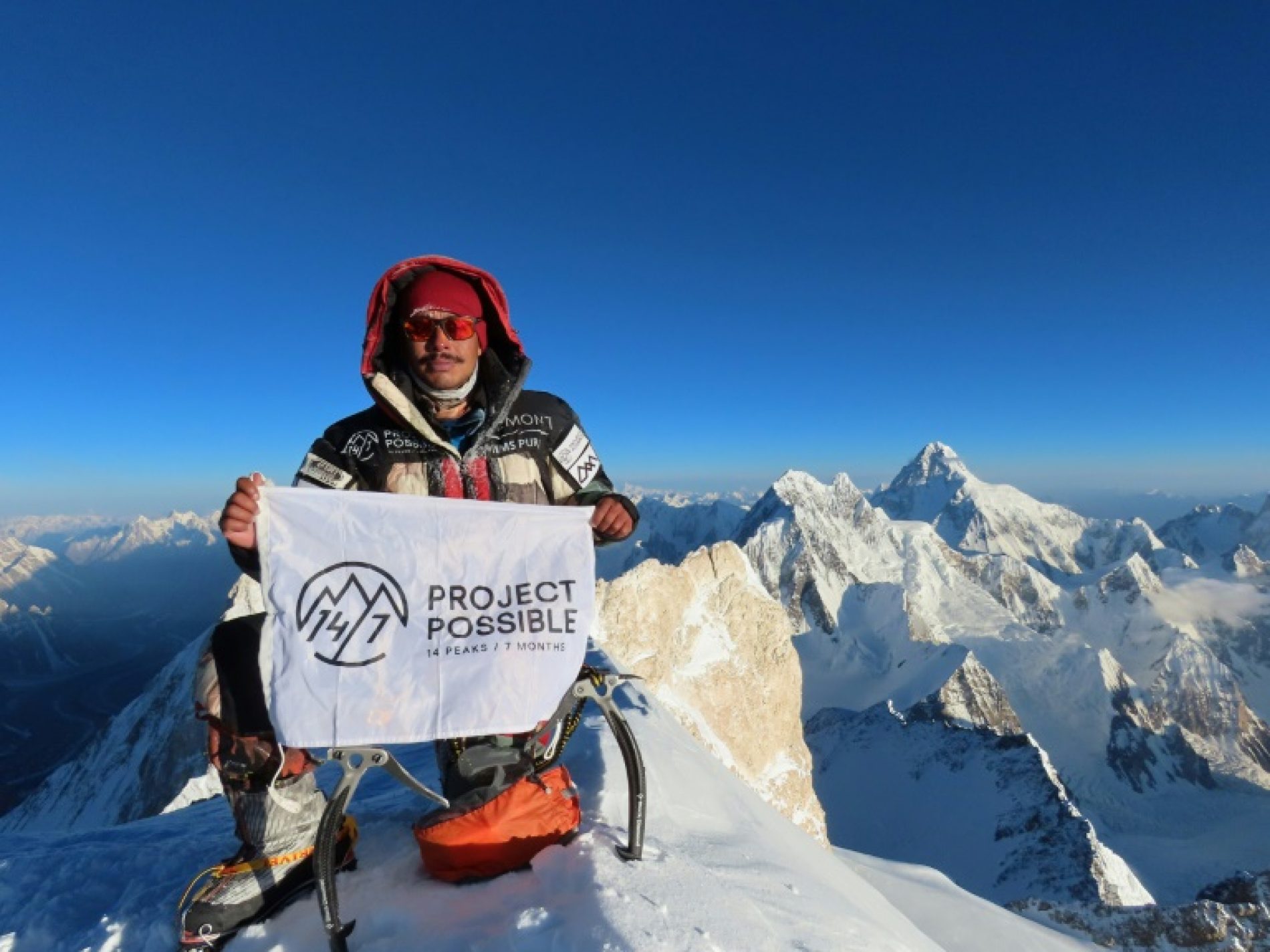 Nepali Climber Claims New Record for 14 Highest Peaks
