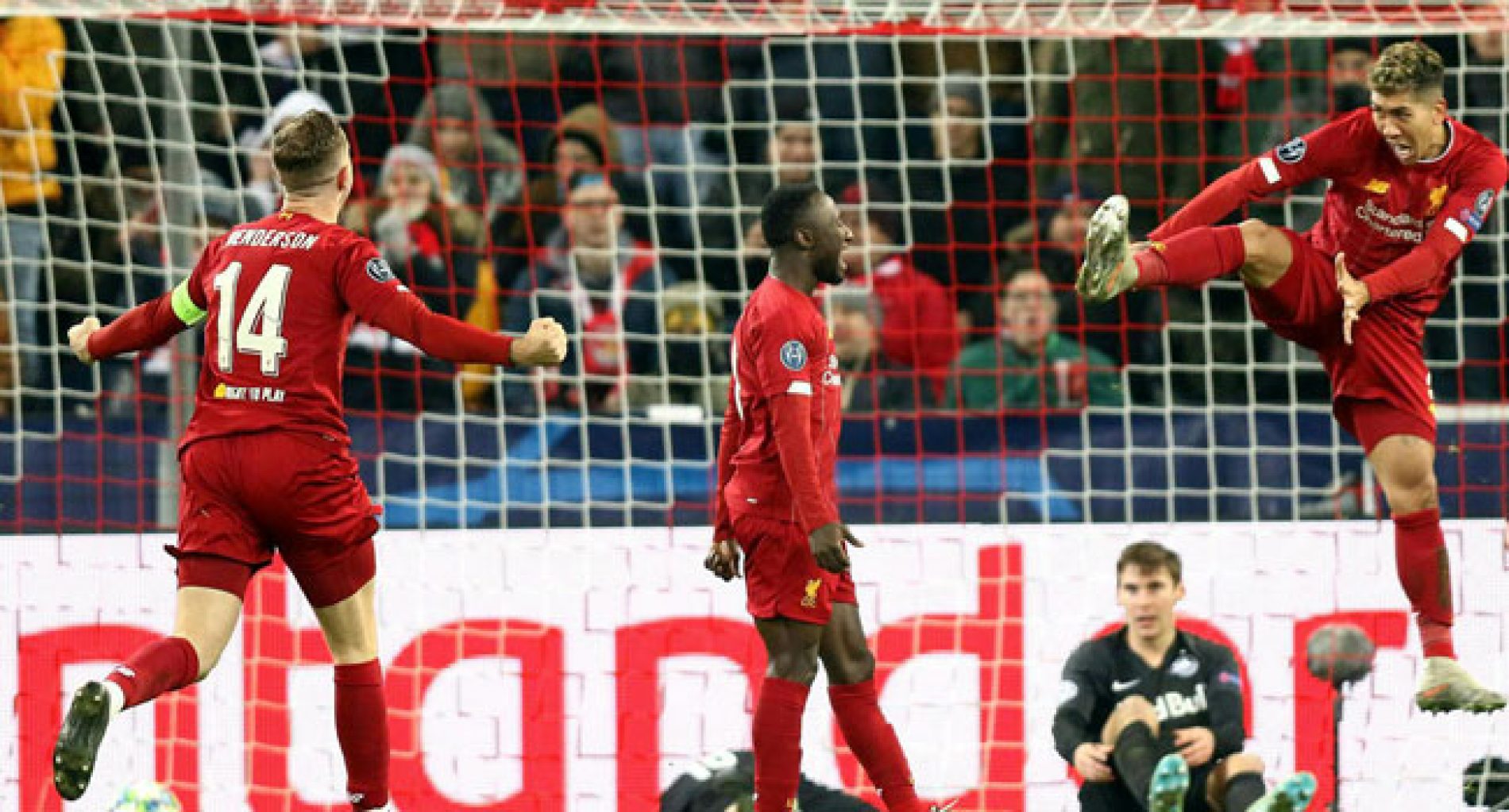Liverpool Survive Salzburg Test To Reach Champions League Last 16