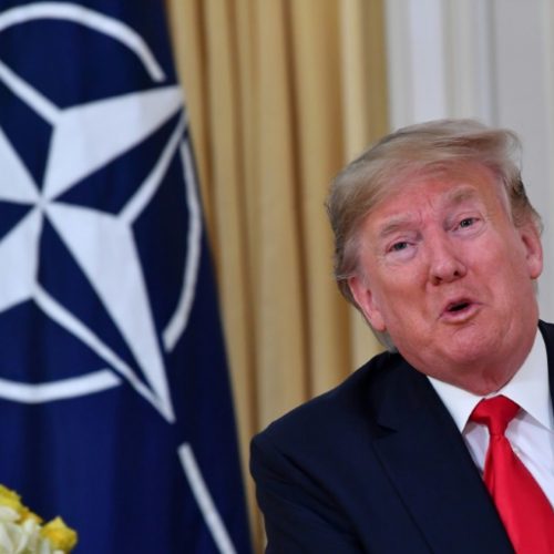 Trump Launches NATO Meet with Attack on “nasty” France