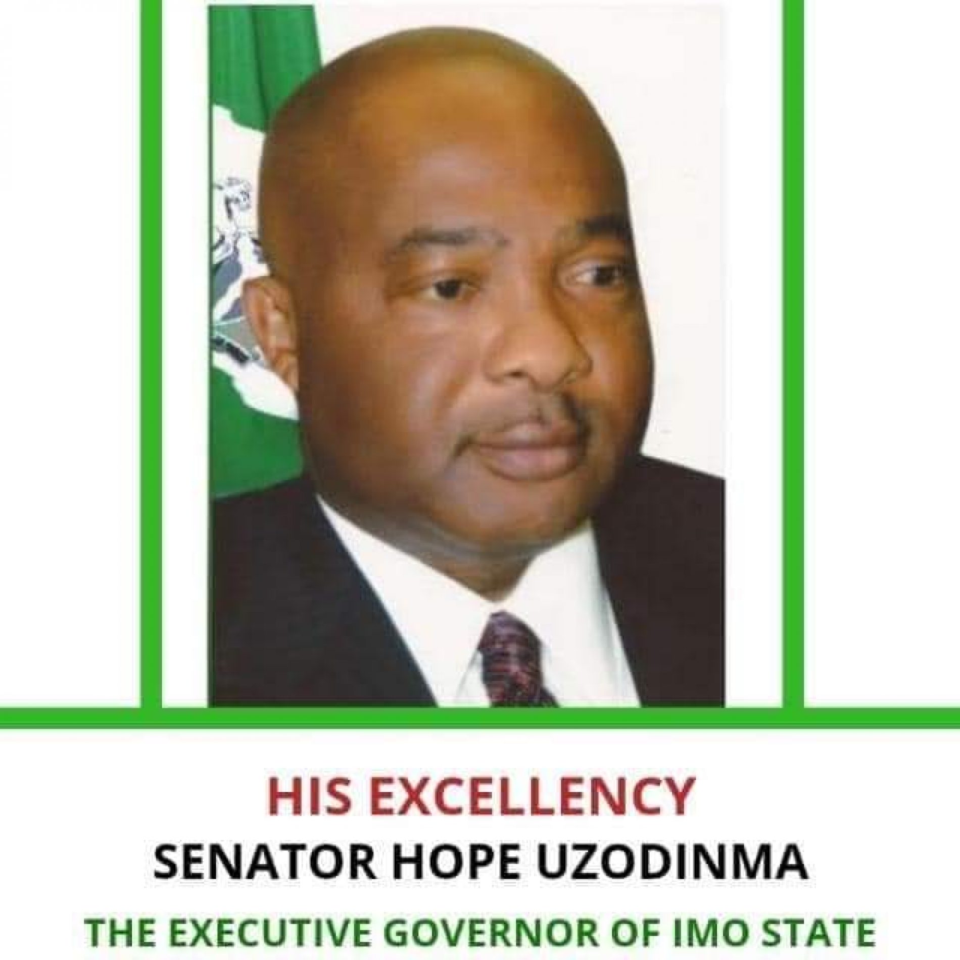 Gov Uzodinma’s Maiden Broadcast to the People of Imo State