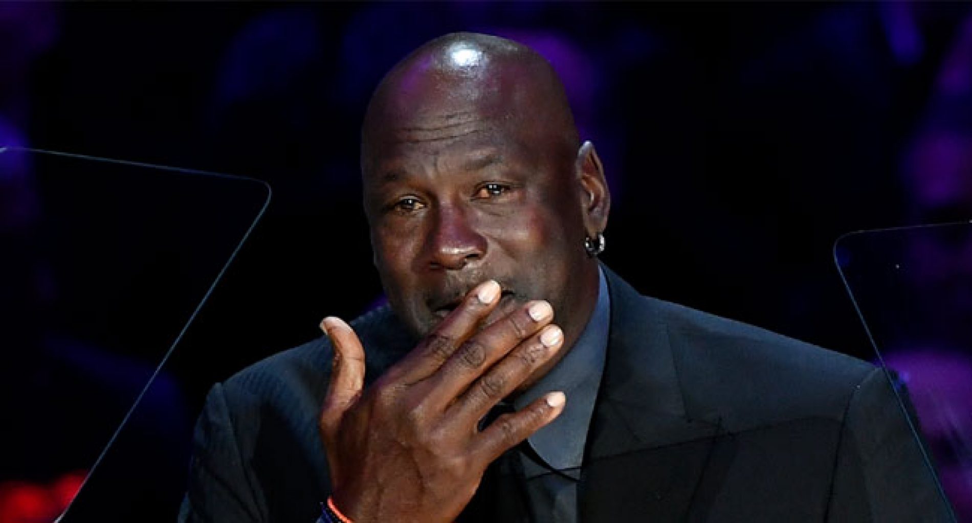 Tearful Michael Jordan Commemorates Kobe Bryant