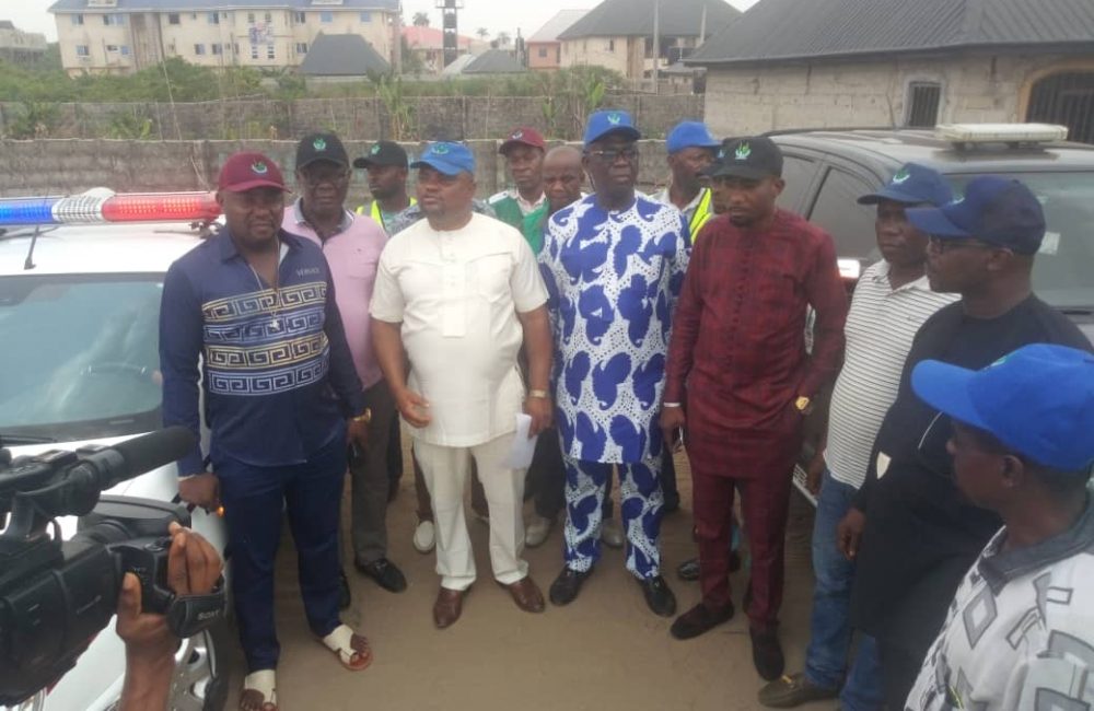 NOGASA being led by its Enugu Zonal Chairman, Deacon Chibuzo Ojiako, during the official campaign against illegal oil and gas operations