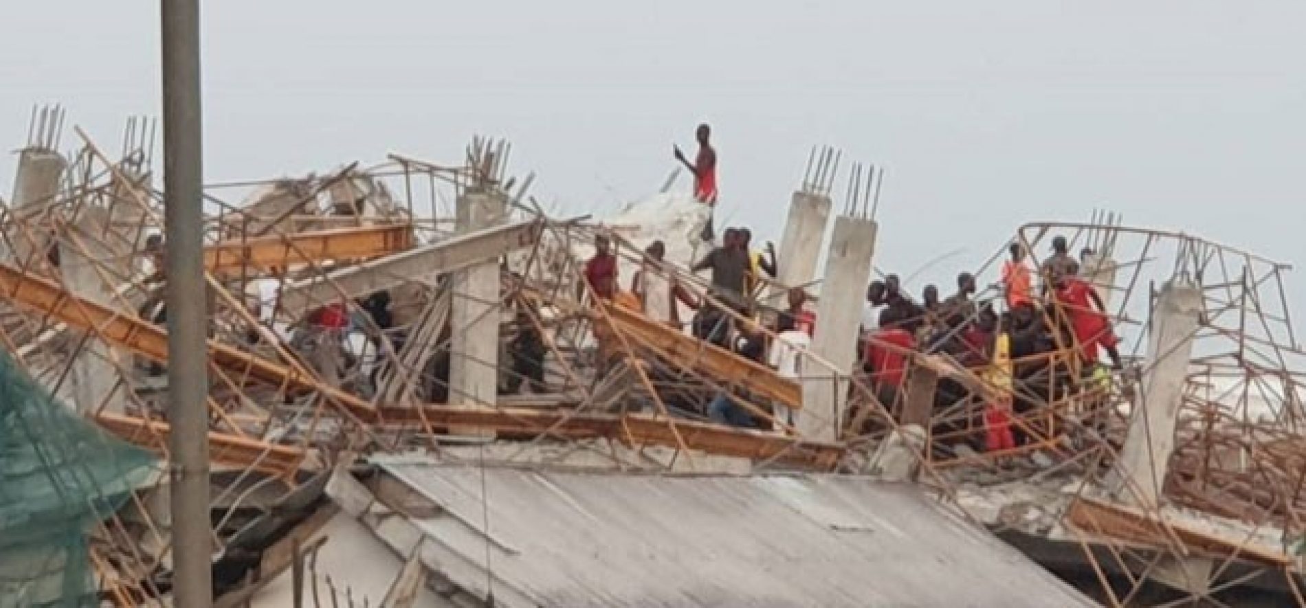 Two Dead As Eight-Storey Building Collapses In Imo