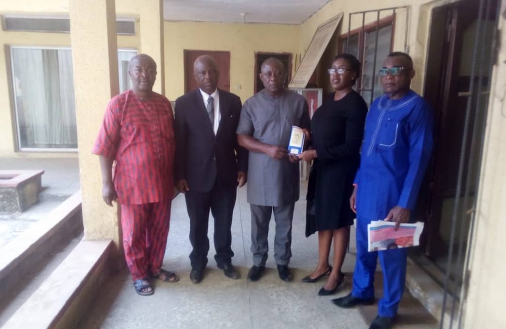 The delegation of Lawyers without borders and Leadership of Imo NUJ