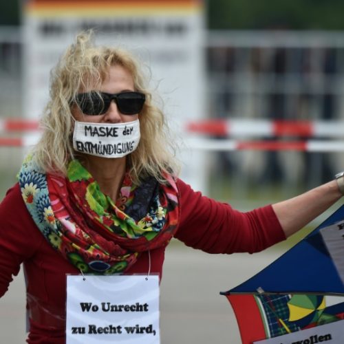 Fresh Protests Against Virus Measures Held in Germany