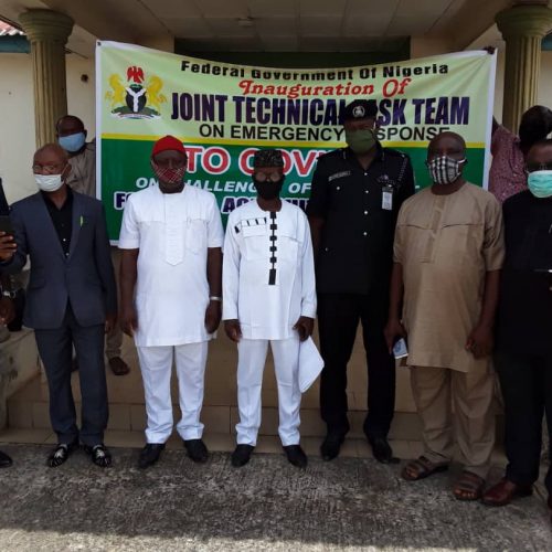 Imo State Inaugurates Covid-19 Task Team on Emergency Response to Petrol, Food Products Movement