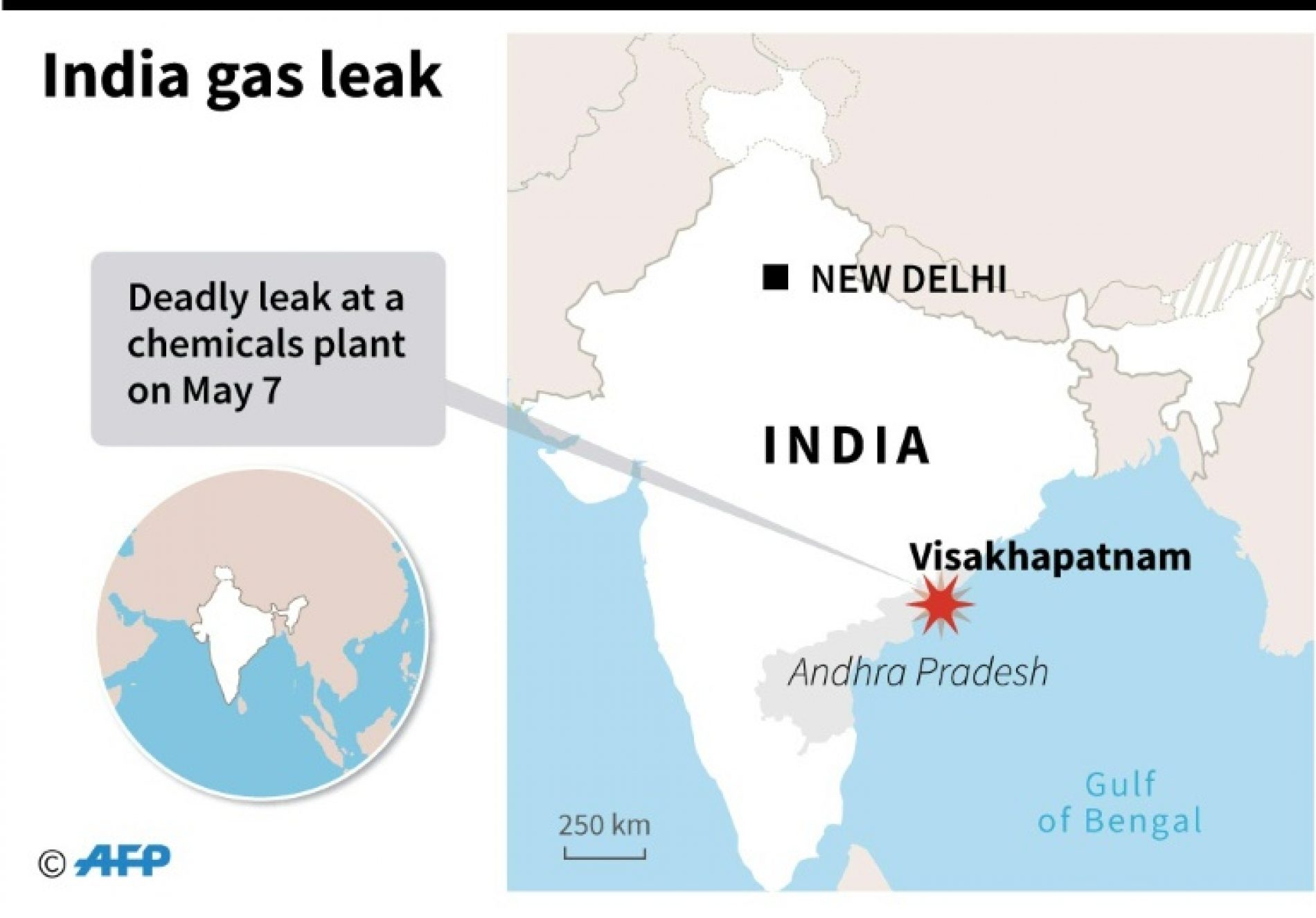 5 Dead, Hundreds in Hospital After Gas Leak at India Chemical Plant