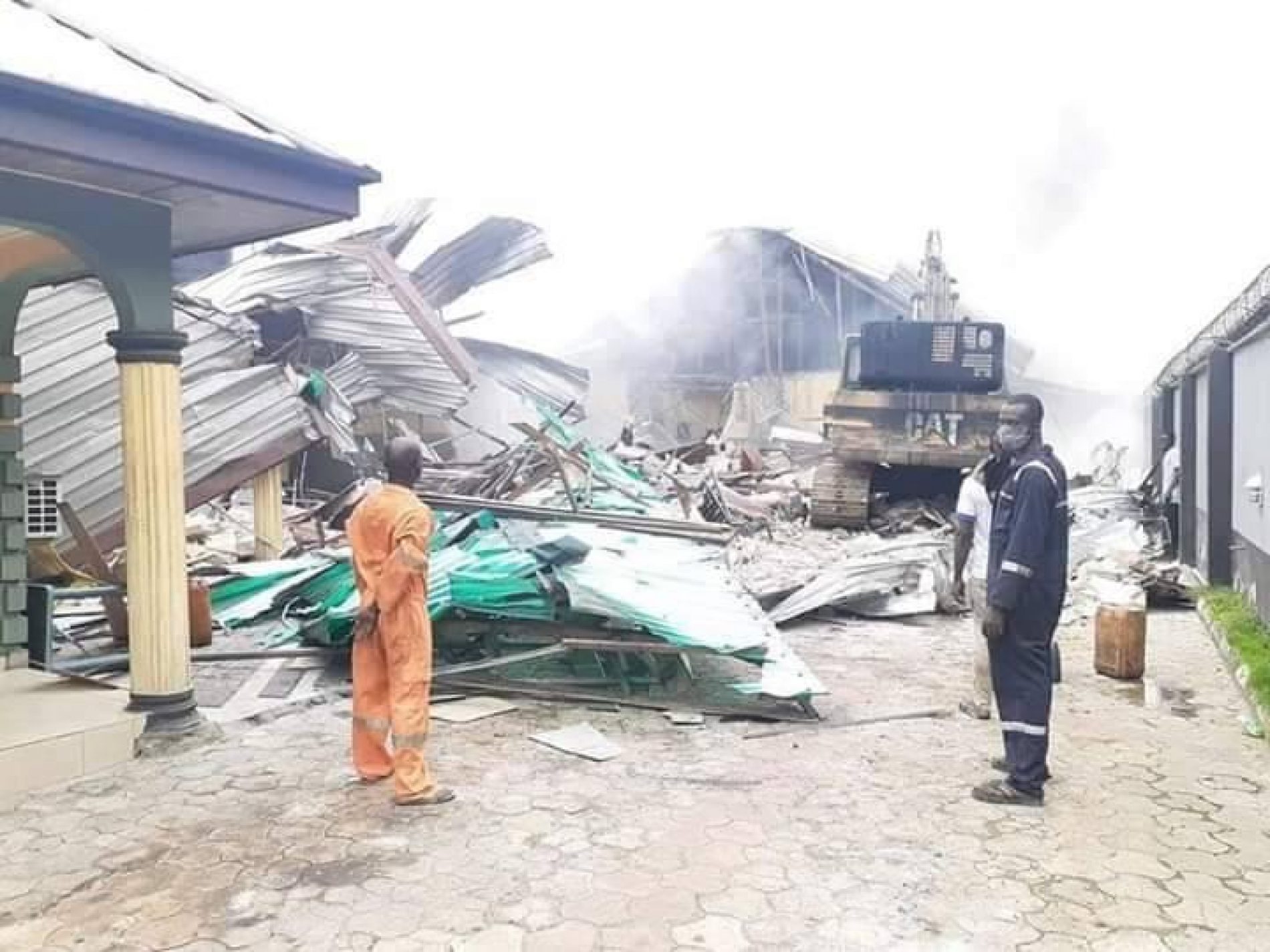 Gov Wike Blows Hot, Demolishes 2 Hotels for Violating Lockdown Order