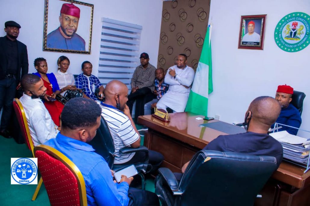 Imo Online Media Practitioners with Hon. Kennedy Ibeh 
