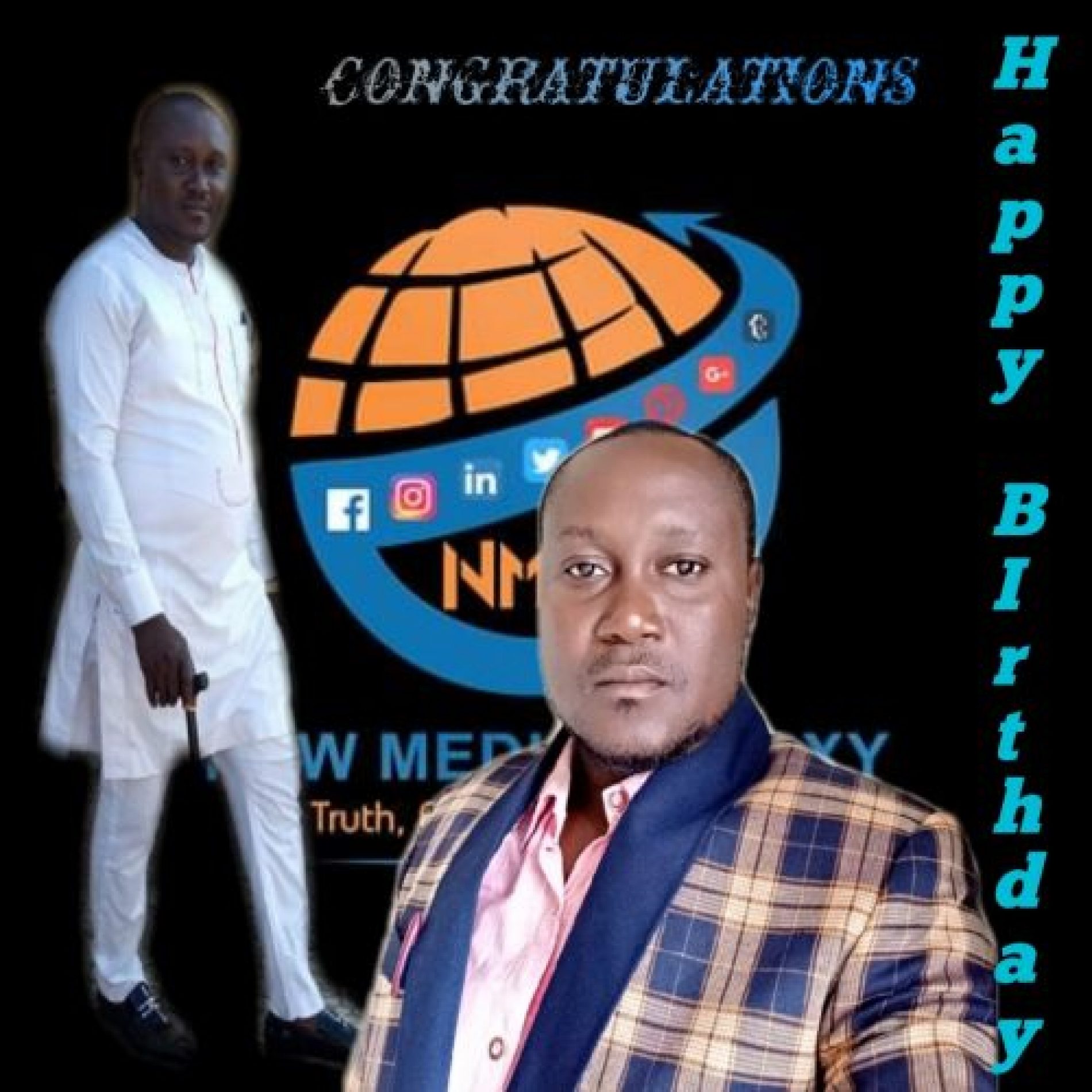 New Media Galaxy Nigeria Celebrates Publisher at Birthday