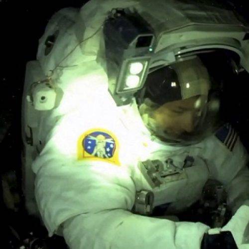 US, French Astronauts Make ISS Spacewalk