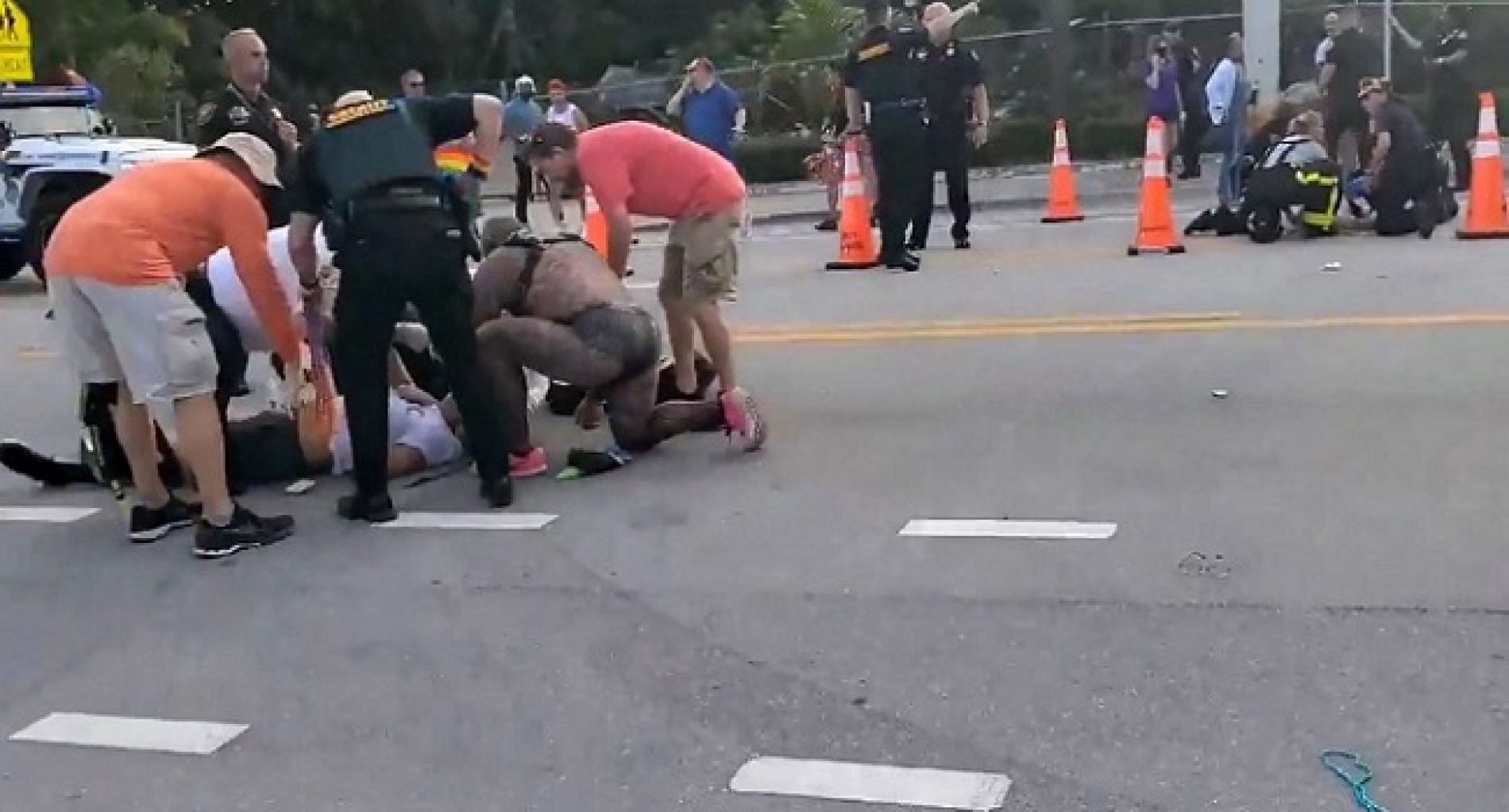 One Killed As Truck Hits Crowd At Florida Pride Parade