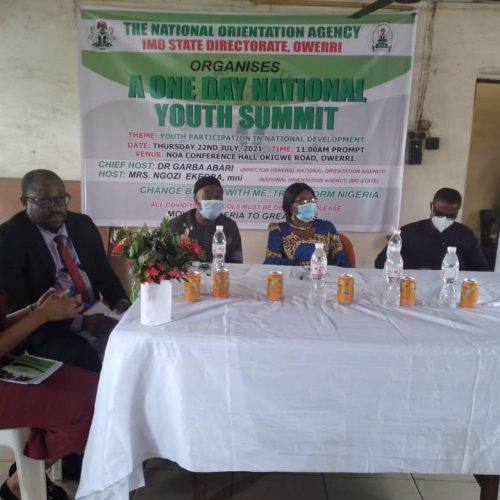 NOA Charges Youths On Peaceful Co-existence