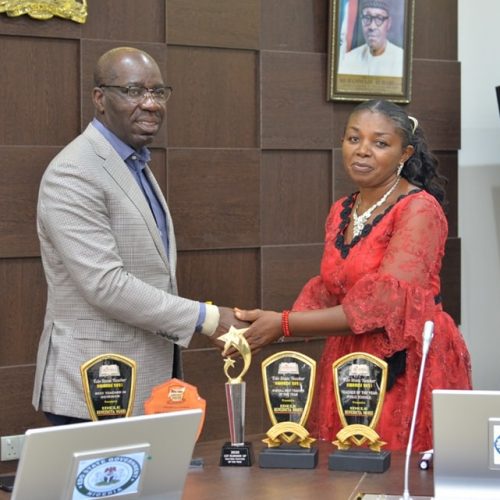Gov Obaseki Honours Teacher with One Million, a House For Excellence