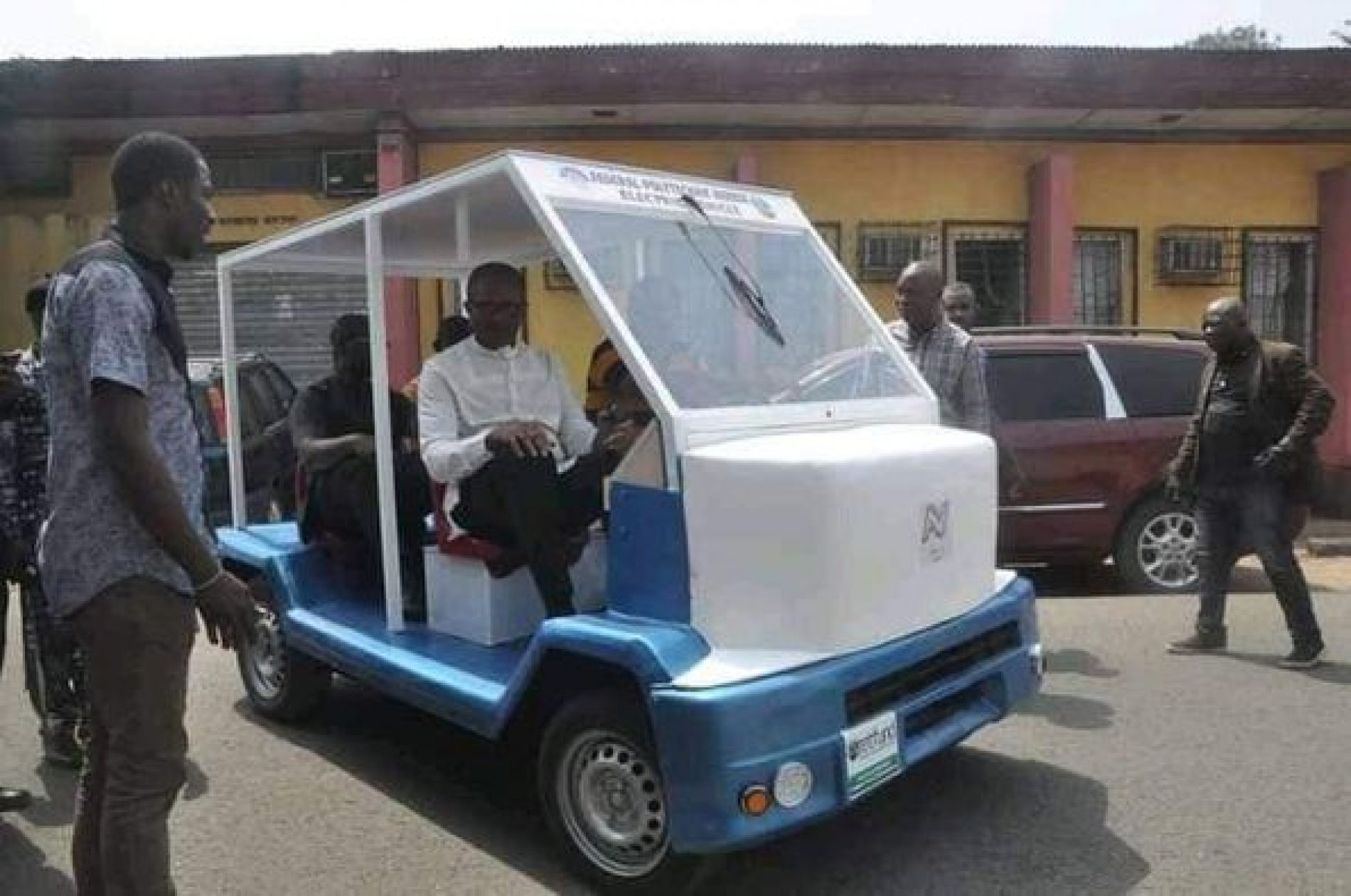 Breaking: Federal Poly, Nekede Unveils First Electric Car