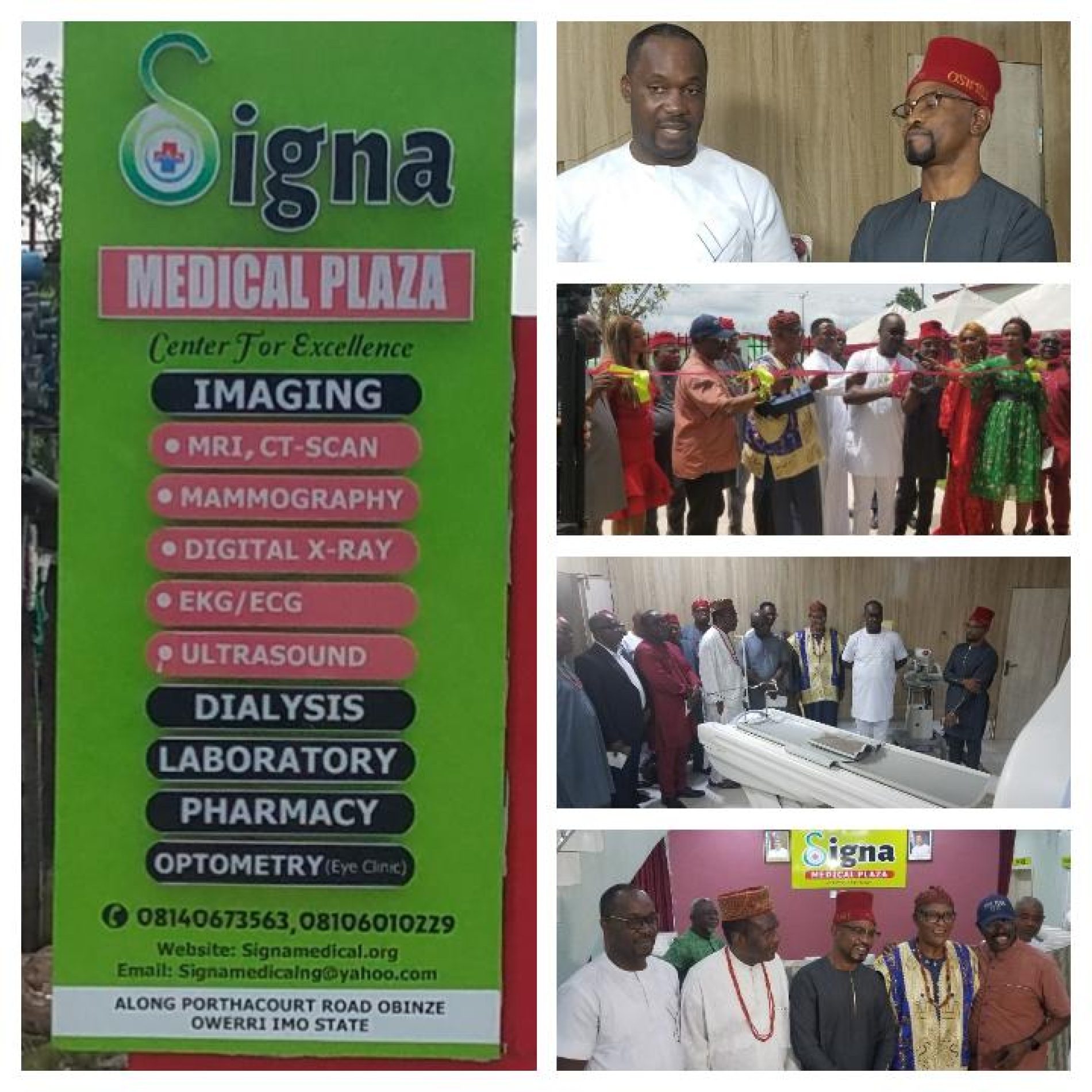 SIGNA Medical Plaza Officially Open As Imo Govt, Stakeholders Commends Owners For Excellent Operations