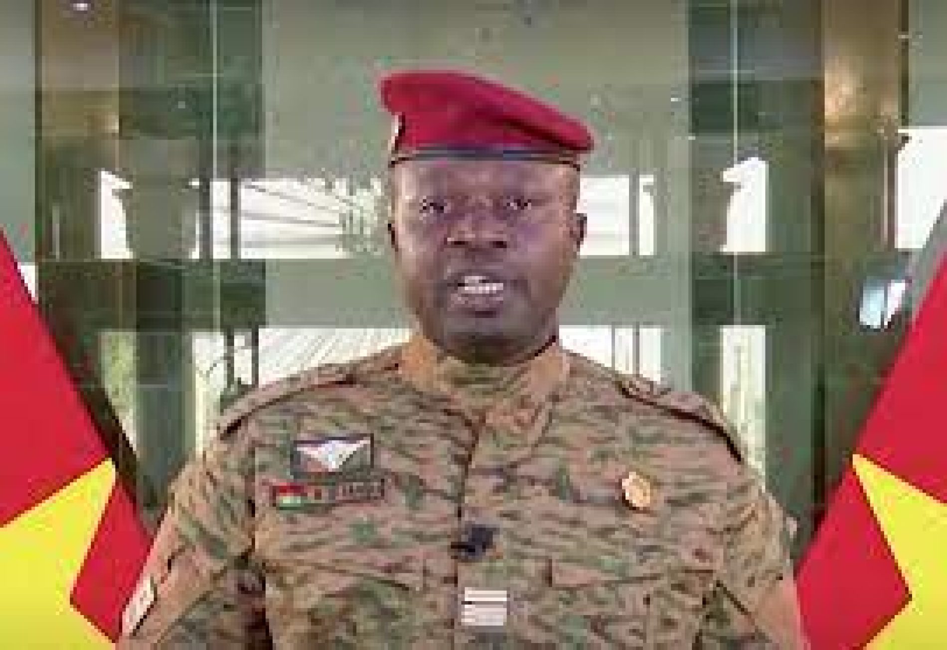 Burkina Faso’s ousted leader Damiba flees to Togo