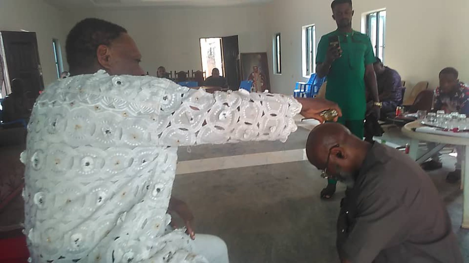 NRM Senatorial Candidate Receives Royal Blessings As Best Candidate For Orlu Zone