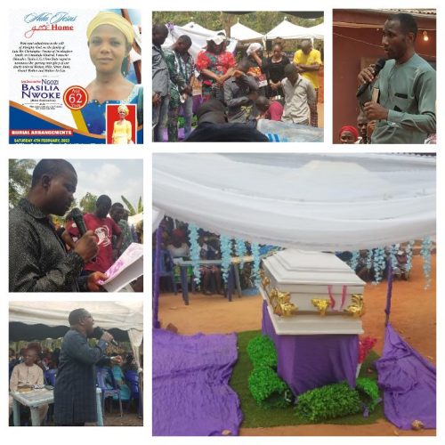 OBT: Late Deaconess Basilia Nwoke Laid To Rest Amid Life Testimonies …As Christians are Charged to Lead Godly Lives