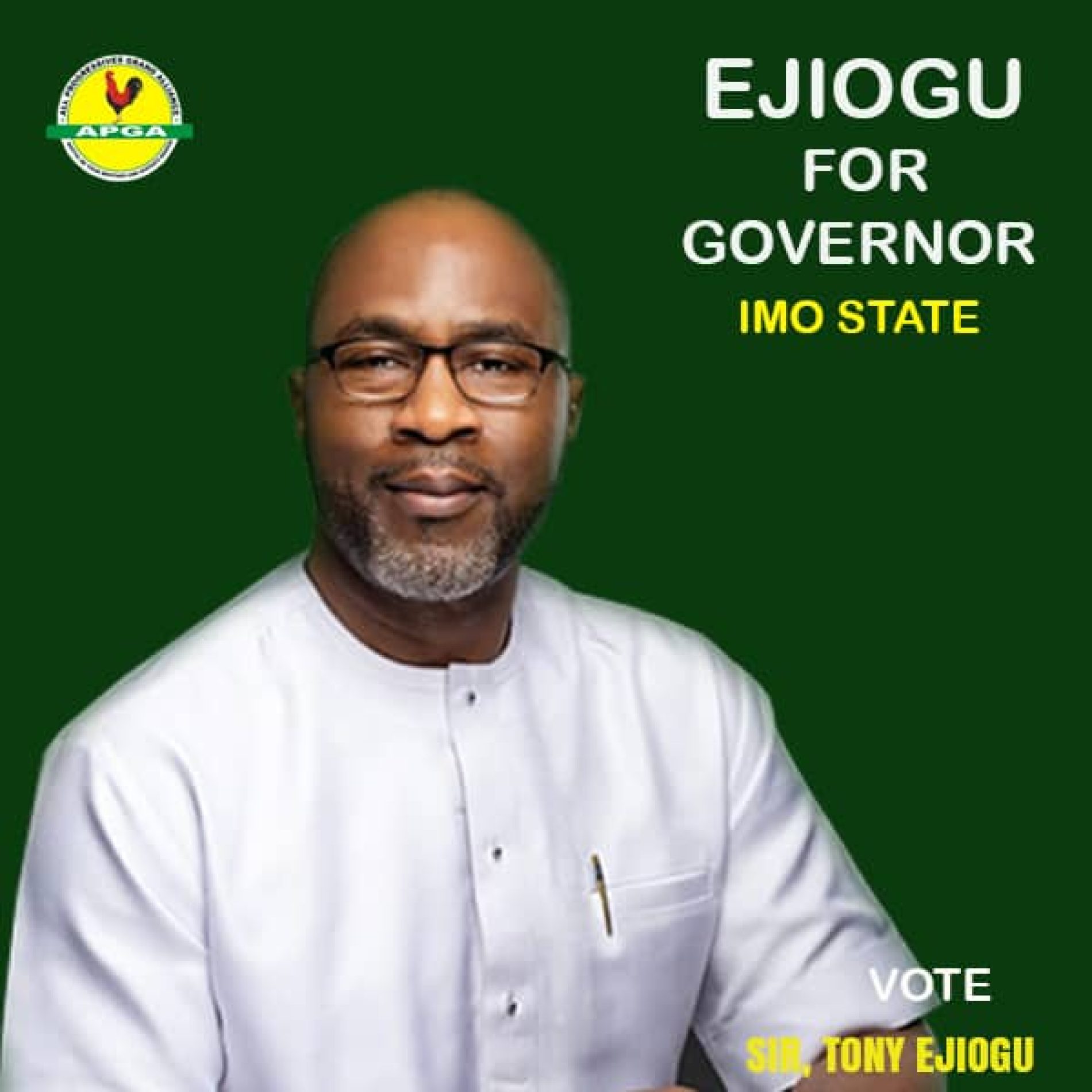 IMO GUBER: APGA Candidate Ejiogu Recounts 7 Points Rebuild Imo Agenda